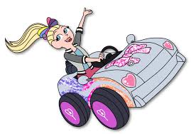 The clip art image is transparent background and png format which can be easily used for any free creative project. Jojo Siwa Riding A Kart Car By Marjulsansil On Deviantart