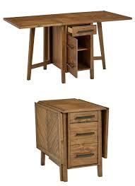 Unfinished kitchen utility table with drawer. Folding Dining Table With Storage Dining Table With Storage Small Dining Table Set Small Dining Table