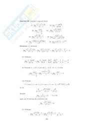 Criteri per stabilire la differenziabilità di una funzione ( 7 ). Analisi Matematica 1 Note Ed Esercizi Svolti Sui Limiti Di Funzioni
