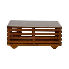 The dots should keep the table top from shifting, and the longer the glass sits on top the lobster pot, the more. 72 Off Wooden Lobster Trap Coffee Table With Glass Top Tables