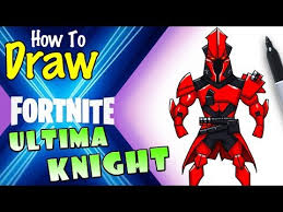 When we add details to our drawing, you can use your creativity to add more or fewer details. How To Draw Ultima Knight Fortnite X Ø¯ÛŒØ¯Ø¦Ùˆ Dideo