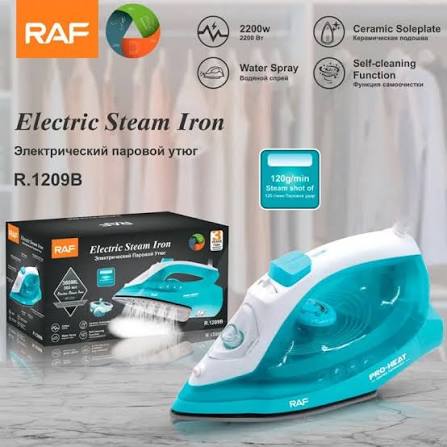 RAF ELECTRIC STEAM IRON R1209B