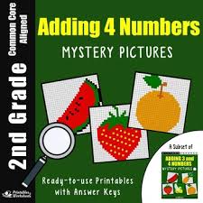 Addition color by number pages. Math Addition Coloring Pages Worksheets Teaching Resources Tpt