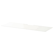 Bankauflage stuhlkissen hollywoodschaukel garten ls (200x50, dunkelgrau). Besta Tv Platte Glas Weiss 120x40 Cm Ikea Deutschland