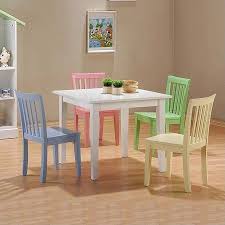 5pc Youth Table Set Walmart Com Kids Table Chair Set Kids Table And Chairs Kids Table Set