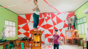 Gambar hiasan dinding kelas keren. Dekorasi Kelas Keren Youtube
