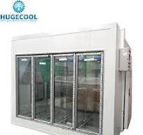Wine Beverage Glass Door Walk in Cold Room with Condensing Unit