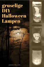 Gruselige Diy Halloween Lampe Halloween Gruselig Halloween Selber Machen
