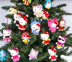 Sanrio Christmas Ornaments Super Cute Kawaii Hello Kitty Christmas Tree Hello Kitty Christmas Hello Kitty Crafts