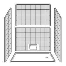 Filter results by your vehicle: 54 X 36 Freedom Accessible Shower Stall 5 Piece For Reno
