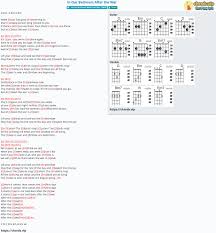 Gridlock on the parkway now the television man is here to show you how the channel fades to snow, it's off to work you go but at least the war is over. Chord In Our Bedroom After The War Stars Tab Song Lyric Sheet Guitar Ukulele Chords Vip