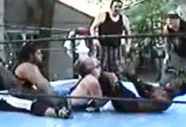 The first and last match of this backyard wrestler's career. Backyard Wrestling Gone Very Wrong Video