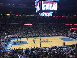 Chesapeake Energy Arena Section 116 Oklahoma City Thunder