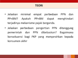 Kumpulan soal dan jawaban ppn. Ppn Contoh Soal Dan Penyelesaian Ppt Download