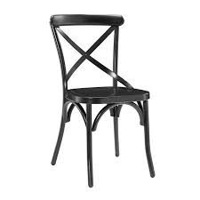 Accentrics Home Distressed Metal Antique X Back Dining Room Kitchen Chair Black Walmart Com Metal Dining Room Metal Dining Chairs Black Metal Dining Chairs