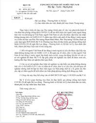 Giấy xác nhận đi làm, giấy xác nhận đi đường mùa dịch. HÆ°á»›ng Dáº«n Má»›i Vá» Xet Nghiá»‡m Covid 19 Cho NgÆ°á»i Co Nhu Cáº§u Xuáº¥t Cáº£nh Bá»™ Y Táº¿ Trang Tin Vá» Dá»‹ch Bá»‡nh Viem Ä'Æ°á»ng Ho Háº¥p Cáº¥p Covid 19