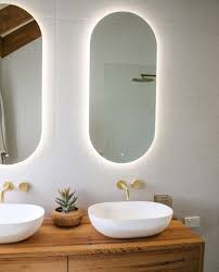 highgrove bathrooms on instagram flashback to alicia s house with our stunning led oval mirrors spin br oval mirror led mirror bathroom oval mirror bathroom