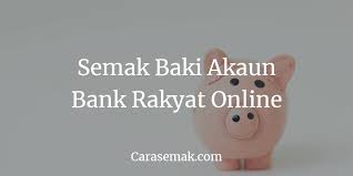 Semak baki akaun bank simpanan nasional(bsn). Cara Semak Baki Akaun Bank Rakyat Online Irakyat