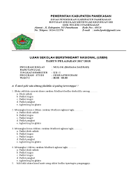 42+ uts bahasa sunda kelas 5 semester 1 dan kunci jawaban free.jual pangrumat basa sunda pikeun murid sd mi kls vi k13n di lapak. Contoh Soal Usbn Bahasa Madura