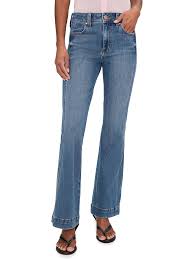 Natalie High-Rise Bootcut Side Inset-Wide Hem in Alliance