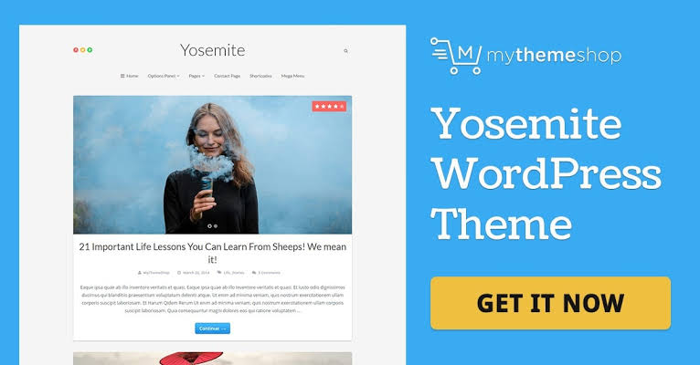 MyThemeShop Yosemite WordPress Theme