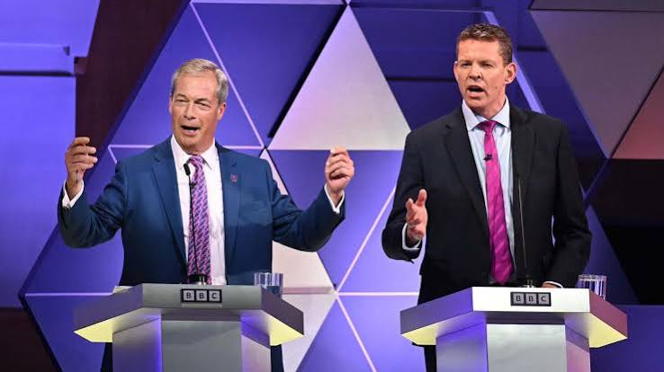 General election: Immigration fuels high tempered debate clash - BBC News