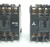 MITSUBISHI SR-K4 MAGNETIC CONTACTOR ITH 20A 110V / LOT OF 2 ...