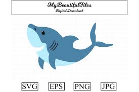 Shark Clipart Graphic By Mybeautifulfiles Creative Fabrica