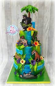 Birthday cake stock photos and images (199,101). Jungle Book Cake Cake By Sam Nel S Taarten Cakesdecor
