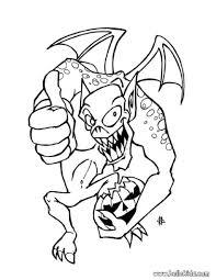 Free halloween coloring pages for kids (or for the kid in you). Scary Halloween Coloring Page Coloring Home