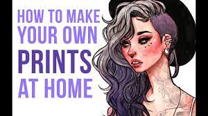Maybe best known as a way to get your snapshots printed cheaply, snapfish actually offers posters up to 100cm x 75cm. How To Print Your Own Art Prints At Home Youtube