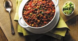 Quinoa And Black Bean Chili From Goya Recipe No Bean Chili Vegetarian Recipes Goya Recipe