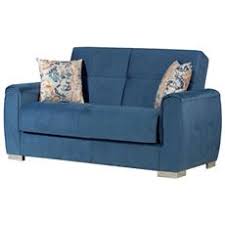 Solitamente i divani letto sono prodotti funzionali ma esteticamente poco gradevoli. Argonauta Divano Letto 2 Posti Con Contenitore In Tessuto Colore Blu Navy 167x91xh 86 Cm Eprice