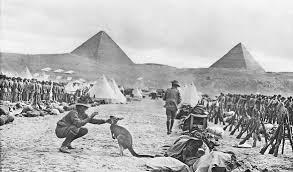 Constructed from granite blocks, it stands about 100 feet tall. Digger Mascots Kangaroo Gives Morale To Wwi Troops