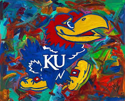 Jayhawk Art Jayhawk Art Rock Chalk Rock Chalk Jayhawk