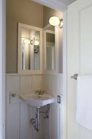 Amazing gallery of interior design and decorating ideas of corner bathroom sink in bathrooms, kitchens, entrances/foyers by elite interior designers. 25 Lovely Corner Bathroom Sink Ideas For Small Bathroom Inspiration Freshouz Com Guest Bathroom Small Corner Sink Bathroom Small Traditional Bathroom