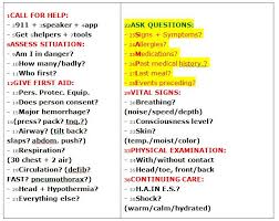 I've written a paper for my bachelor assignment, and am currently finishing up. Past The A B C 39 S Of First Aid You Have S A M P L E To Ask And A Few More Items