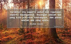 Still thinking it's too painful to continue, but it needs to be a shame if you want to be left behind. 77 Kata Kata Bayangan Jagokata