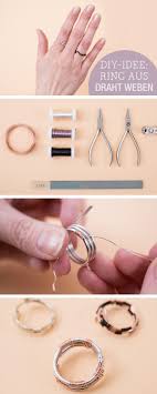 Dicker für geschmiedete gegenstände und dünner für durchbrochenes weben. Pin Auf Diy Schmuck Anleitungen