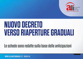 Check spelling or type a new query. Nuovo Decreto Le Tappe Delle Riaperture Nelle Schede Ali Aliautonomie