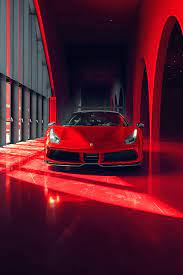 Hd Wallpaper Pogea Racing Fplus Corsa Ferrari 488 Gtb Red 2018 Wallpaper Flare