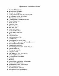 Persuasive writing technique is an interesting style of writing for the students. Sentence Starters Examples