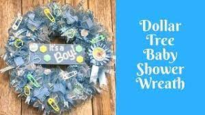 Wonderful Wreaths Dollar Tree Baby Shower Wreath Youtube