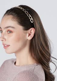 Shop Chain Link Detail Head Band Online