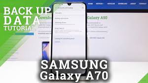 How To Enable Google Backup In Samsung Galaxy A50 Create Backup Account Youtube