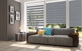 Zebra blinding are suitable for modern windows. Zebra Blinds Ramboll Blinds