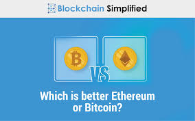 Their combined computing power stands. Which Is Better Ethereum Or Bitcoin Blockchain Simplified