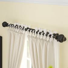 Home Garden Bali Blinds Double Curtain Rod Hardware Set Window Treatments Hardware