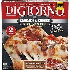 Digiorno Carnivore Pizza With Stuffed Crust Frozen 2 Pk Sam S Club Food Digiorno Crust