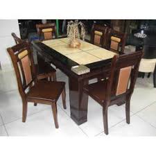 For such homes where space is an issue and you want to remove the 'cluttered' feel. Granite Dining Table With Chair At Rs 75000 Piece Granite Dining Table Id 16698490812